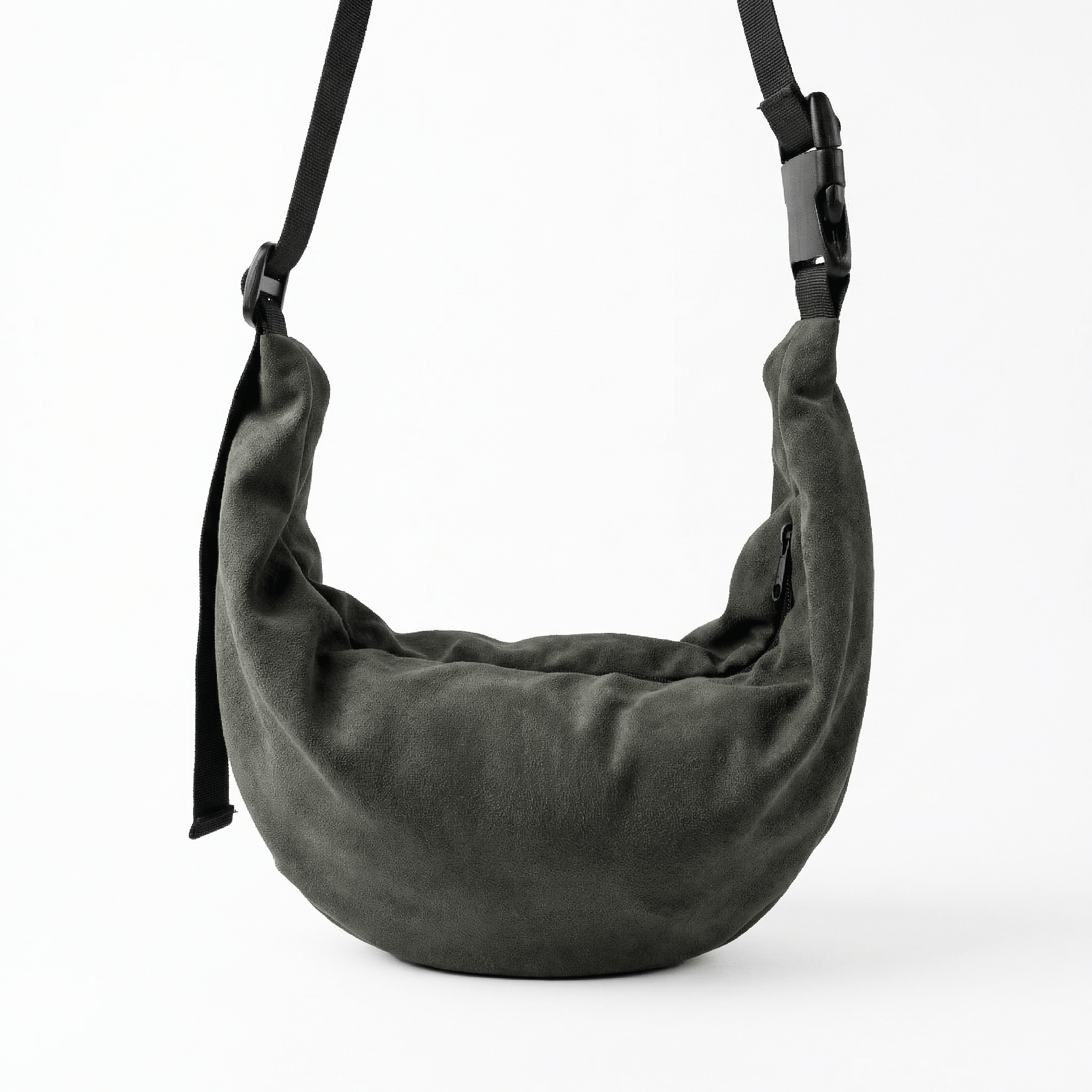 City Crossbody – Charcoal Olive